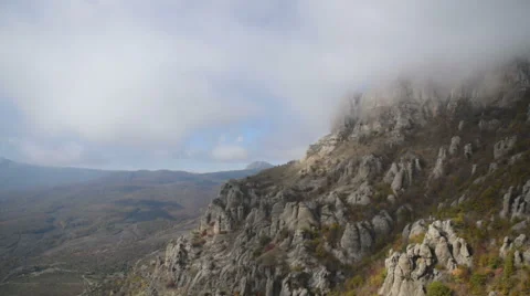 Valley of ghosts, Crimea Stock-Footage 68912497