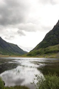 Valley of Glencoe Foto stock