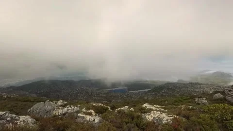 Valley of Isolation Lookout Point Stock Footage 303310684