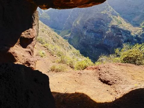 Valley on la palma Stock Photos