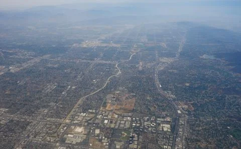 The Valley in LA Foto stock