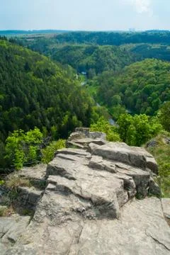 Valley landscape Stock Photos