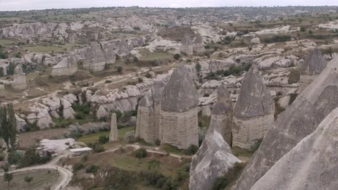 Valley of love in Cappadocia Video stock 90373323