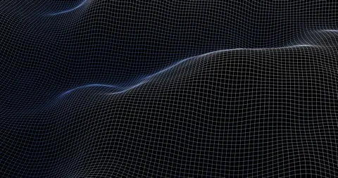 Valley: monochromatic tinted wireframe display. Stock-Footage 132927692