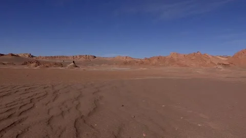 Valley of the moon, Chile Stock Footage 147060055