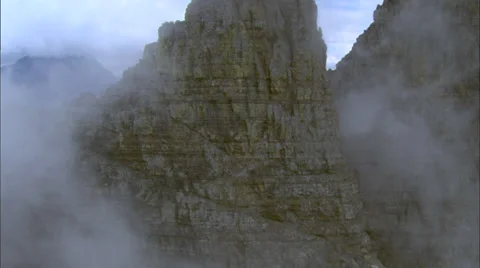 Valley Mountain Range Stock Footage 37413664