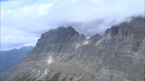 Valley Mountain Range Stock Footage 37413770