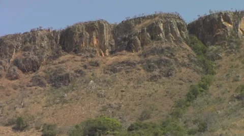 Valley mountain Serra da Canastra 스톡 동영상 40441790