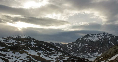 Valley in mountains Stock Footage 37825599