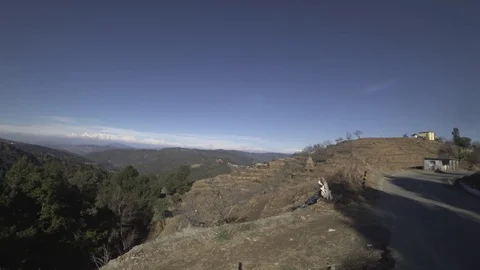 Valley in the mountains Stock Footage 107473091