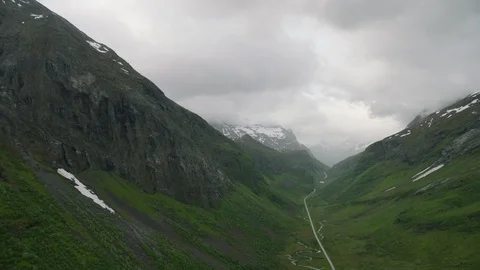 Valley in Norway Vídeo Stock 89221179