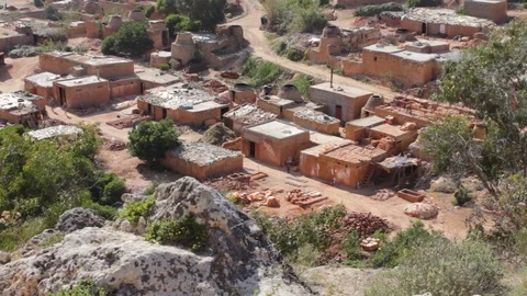 Valley of potters in asfi  Video stock 124841876