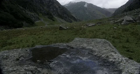Valley Reflected in water Video stock 82884543