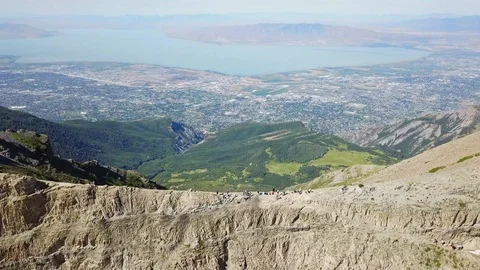 Valley Reveal Stock Footage 91519395