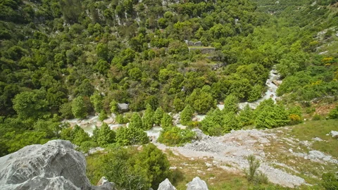 Valley &amp; River Stock Footage 139266310