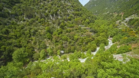 Valley &amp; River Stock Footage 139275302