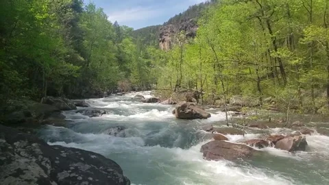 Valley River Stock Footage 144707363