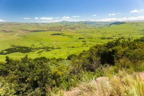 Valley River Mountains Stock Photos