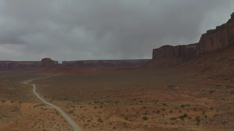 Valley Road drone Stock Footage 107271893