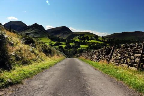 Valley Road Stock Photos