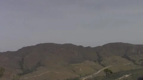 Valley Serra da Canastra Mountains 스톡 동영상 40444206