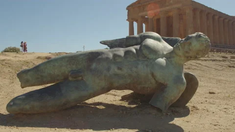 Valley of the Temples in Agrigento 6K BRAW Stock Footage 155453064