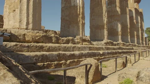 Valley of the Temples in Agrigento 6K BRAW Stock Footage 155544601