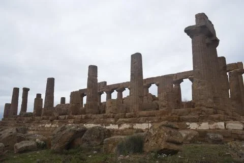 Valley of the Temples, Agrigento Stock Photos