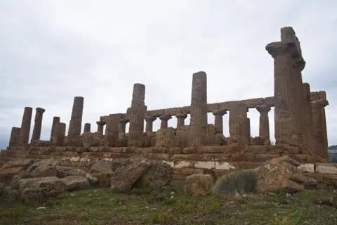 Valley of the Temples, Agrigento Stock Photos