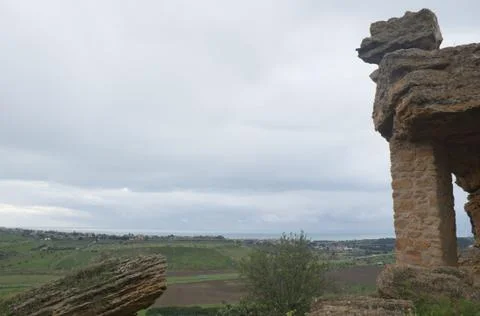 Valley of the Temples, Agrigento Stock Photos