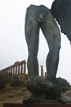 Valley of the Temples, Agrigento Stock Photos