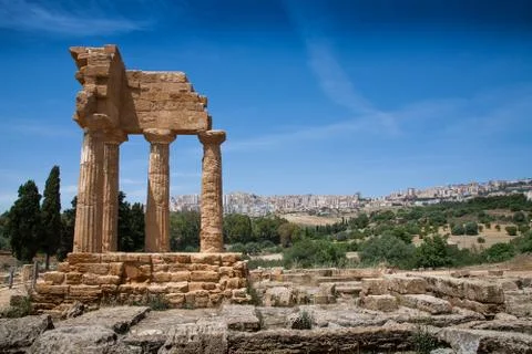 Valley of the Temples Stock Photos