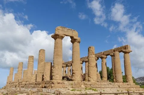 Valley of the temples Stock Photos