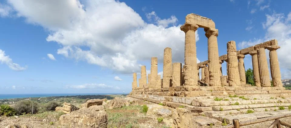Valley of the temples Stock Photos