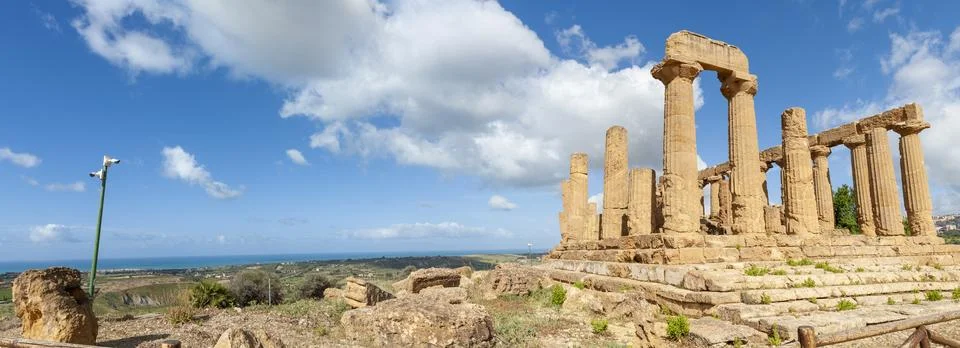 Valley of the temples Stock Photos