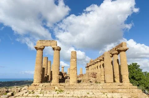 Valley of the temples Stock Photos