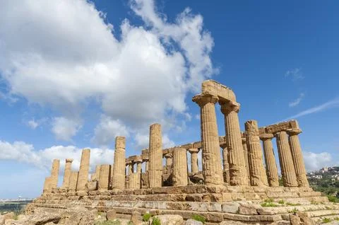 Valley of the temples Stock Photos