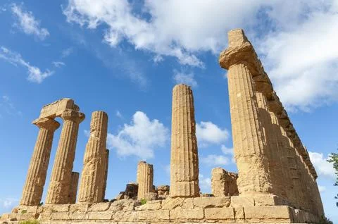 Valley of the temples Stock Photos