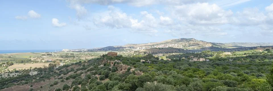 Valley of the temples Stock Photos