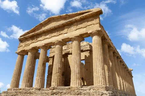 Valley of the temples Stock Photos