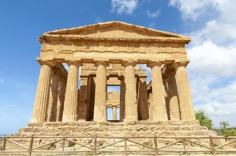 Valley of the temples Stock Photos