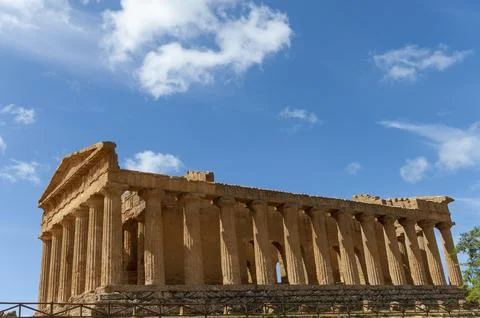 Valley of the temples Stock Photos