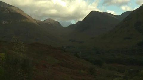 Valley Time Lapse Video stock 8570374