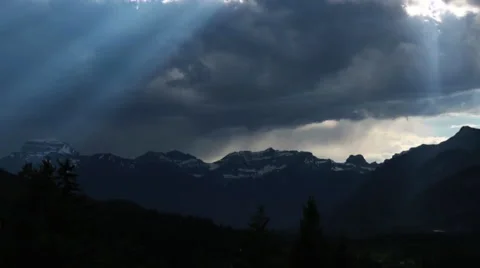 Valley Time Lapse Stockbeeldmateriaal 44050921