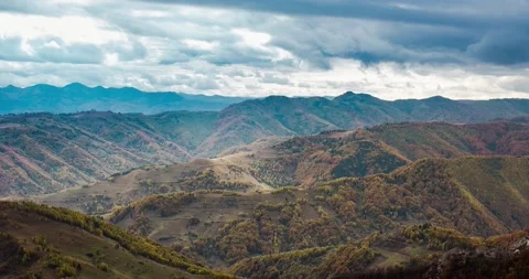 Valley from the top Stock Footage 163675179