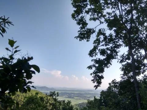 Valley view 写真素材