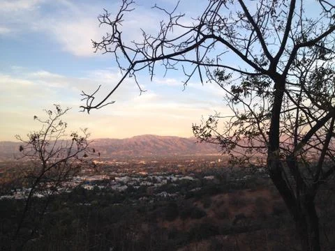 Valley view Foto stock