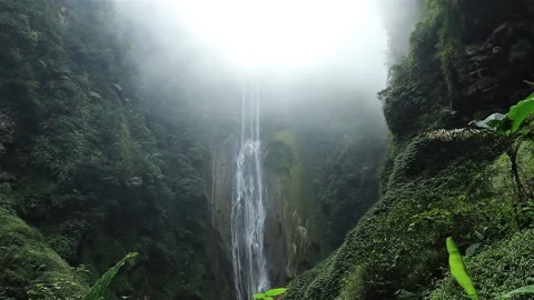 Valley waterfall 库存影片 145859819