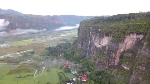 Valley in West Sumatra 写真素材