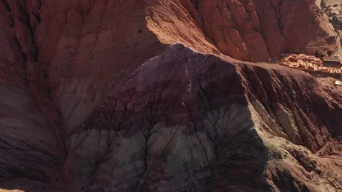 Valleys Seven Colors Stock Footage 116963843